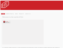 Tablet Screenshot of elu.com.lb